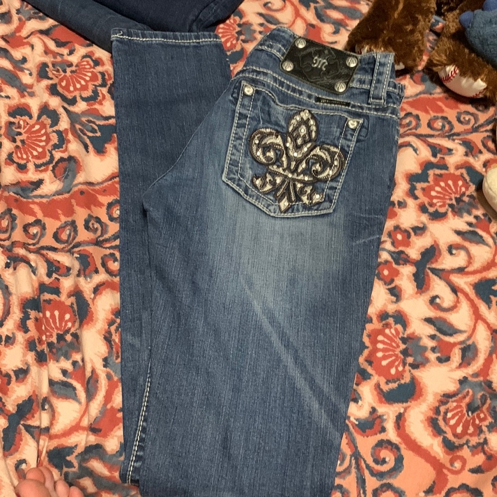 Miss me jeans for sale, cleaning out my closet. Theyre cute, just not my style